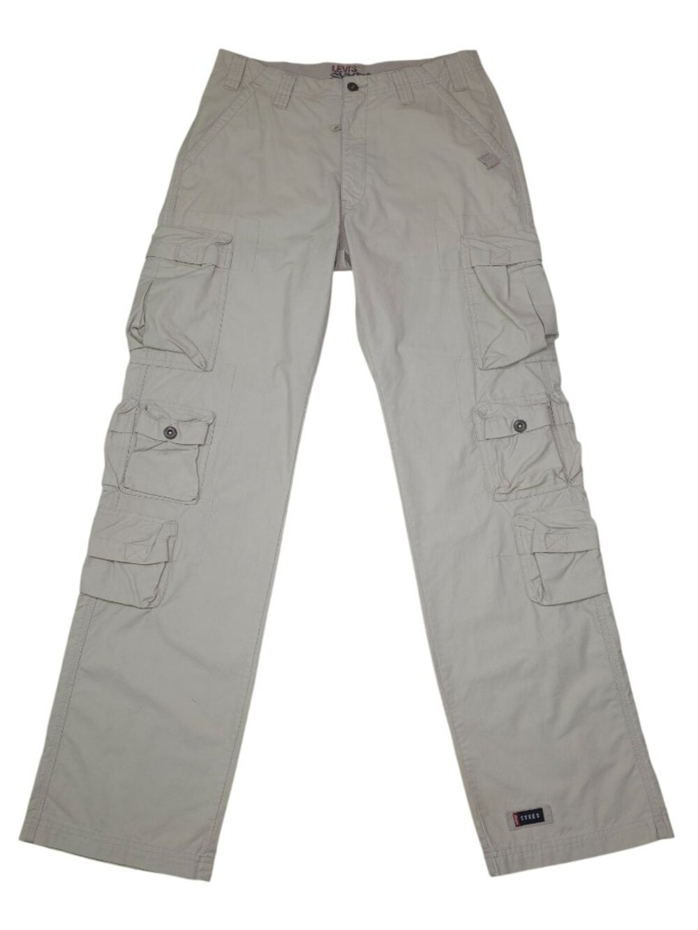 Levis Sykes Cargo Pants Mens 32x34 Cotton Multi-Pocket Design